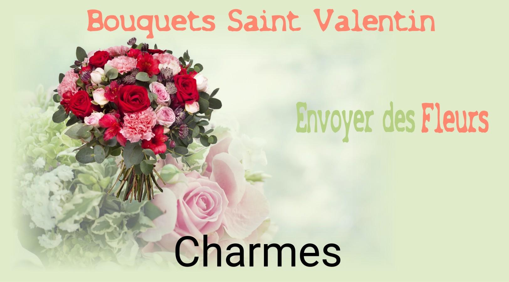 Roses de Saint-Valentin livrées à Charmes